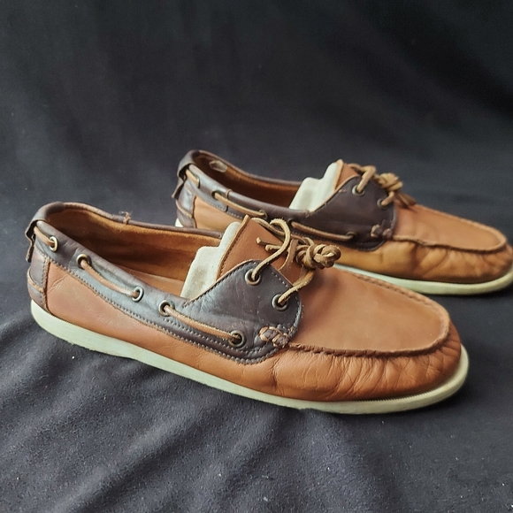 Men's Aldo Loafers Light & Brown Slip-Ons - Picture 6 of 8